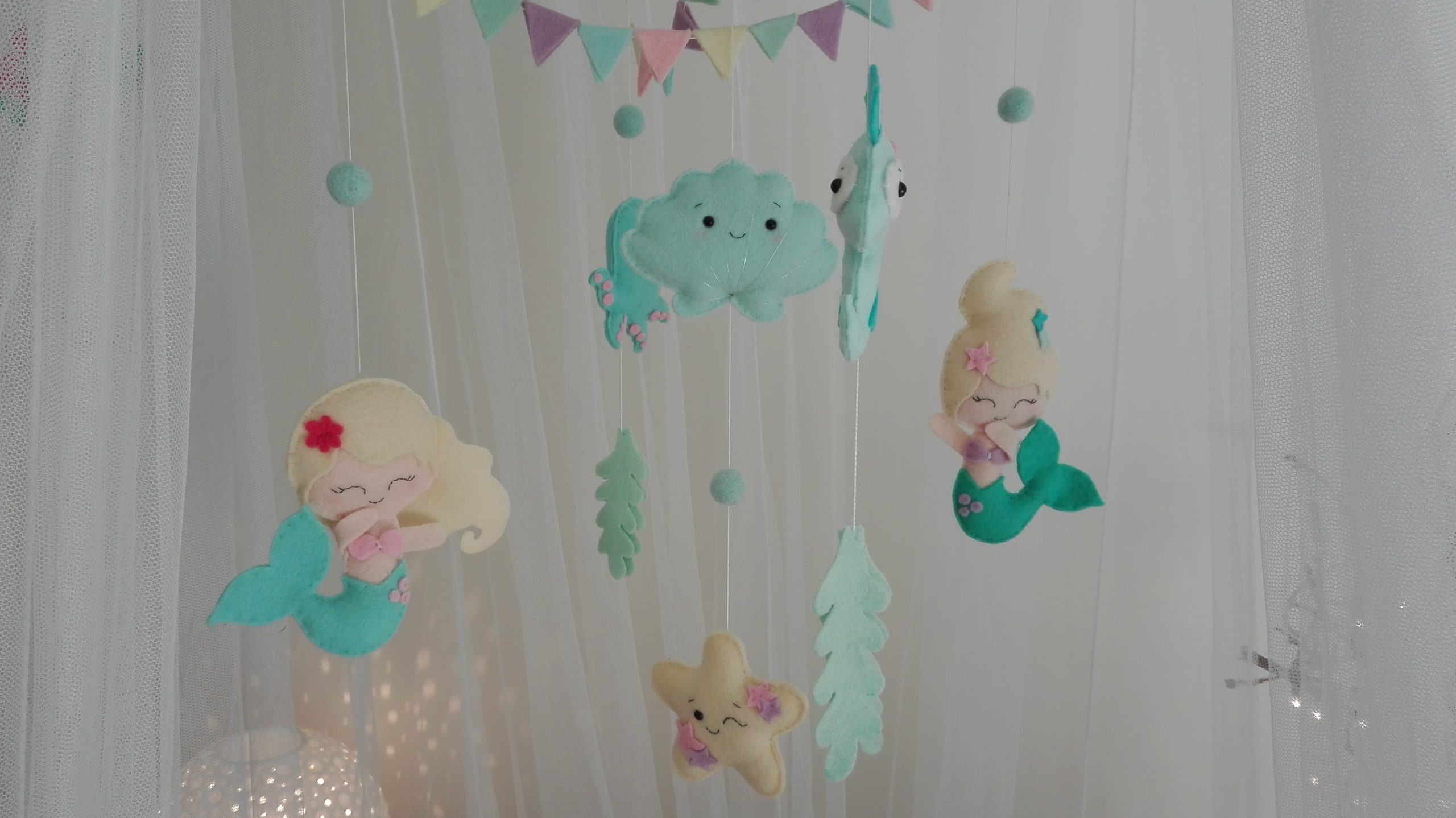 petitessirenes1 Mobile bébé petites sirènes