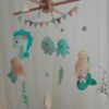 Mobile bébé petites sirènes