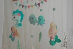 Mobile bébé petites sirènes