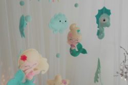 Mobile bébé petites sirènes