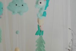 Mobile bébé petites sirènes