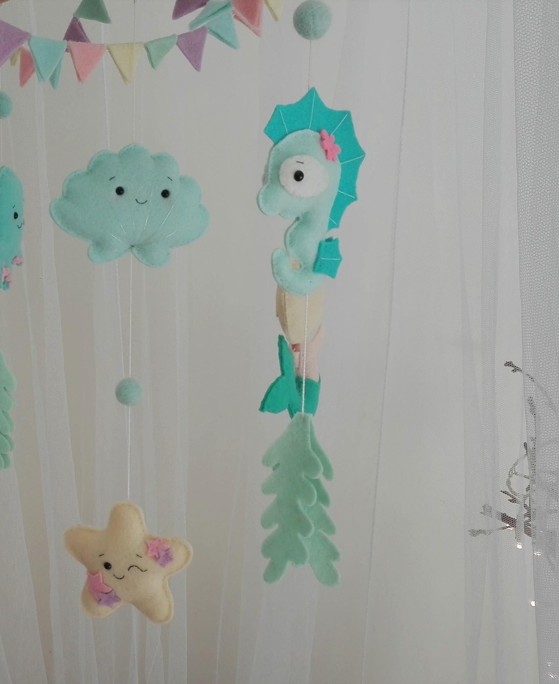 petitessirenes3b Mobile bébé petites sirènes
