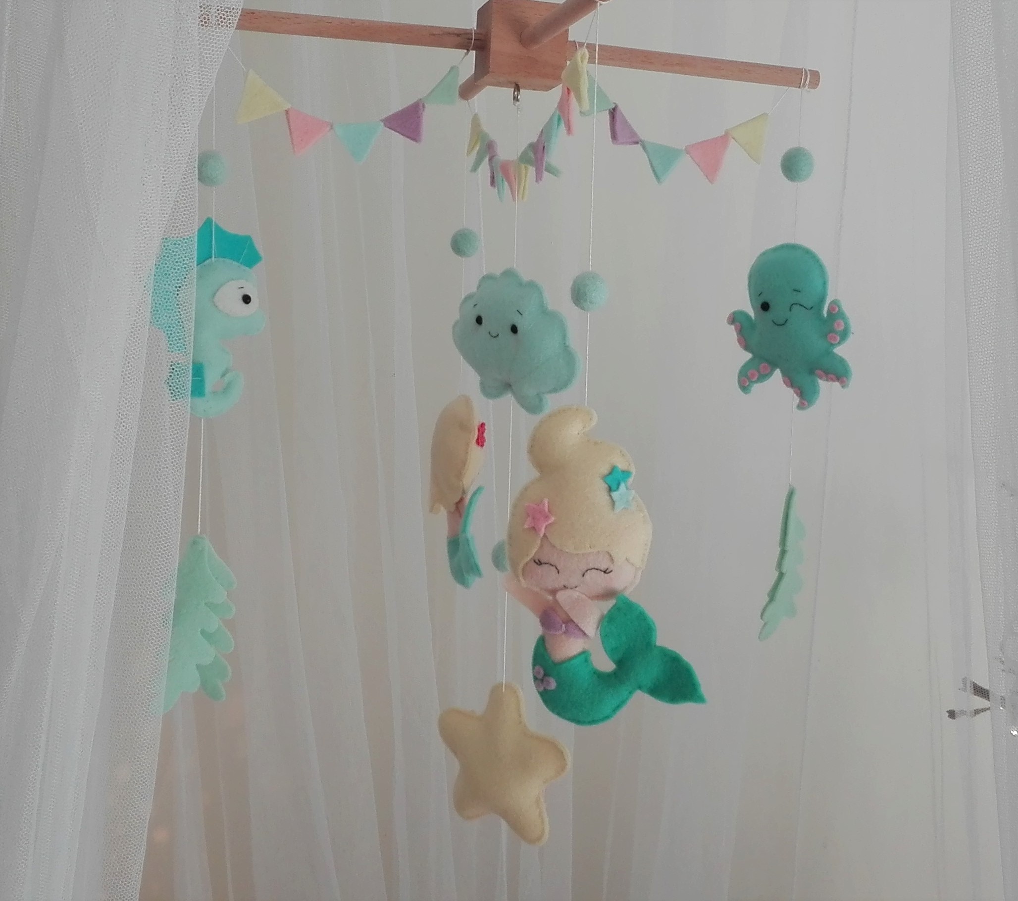 petitessirenes7 Mobile bébé petites sirènes